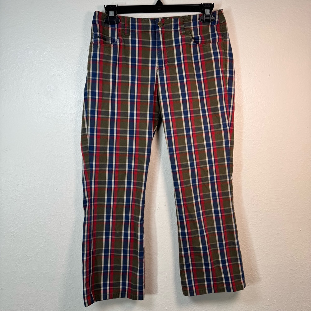 Vintage Ralph Lauren Pants Size 0 Plaid 28x24 Slacks